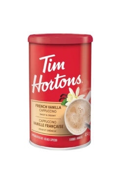 Tim Hortons vanilla cappuccino-Fransız vanilyalı kahve 473 ml /USA
