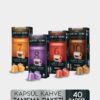 C.M Coffee More Kapsül Tanışma Paketi 40'lı ( Nespresso Uyumlu Alüminyum Kapsül Kahve )