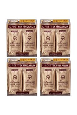 Mehmet Efendi Tek Içimlik Türk Kahvesi 12x6gr - 4 Adet
