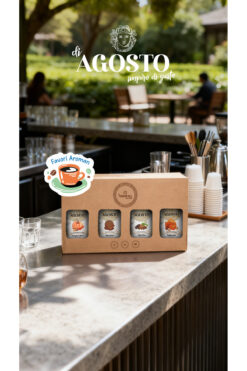 AGOSTO Baharatlı Bal Kabağı-Bisküvi-Chai Tea-Toffee Nut 120 ml Kahve Şurubu Seti