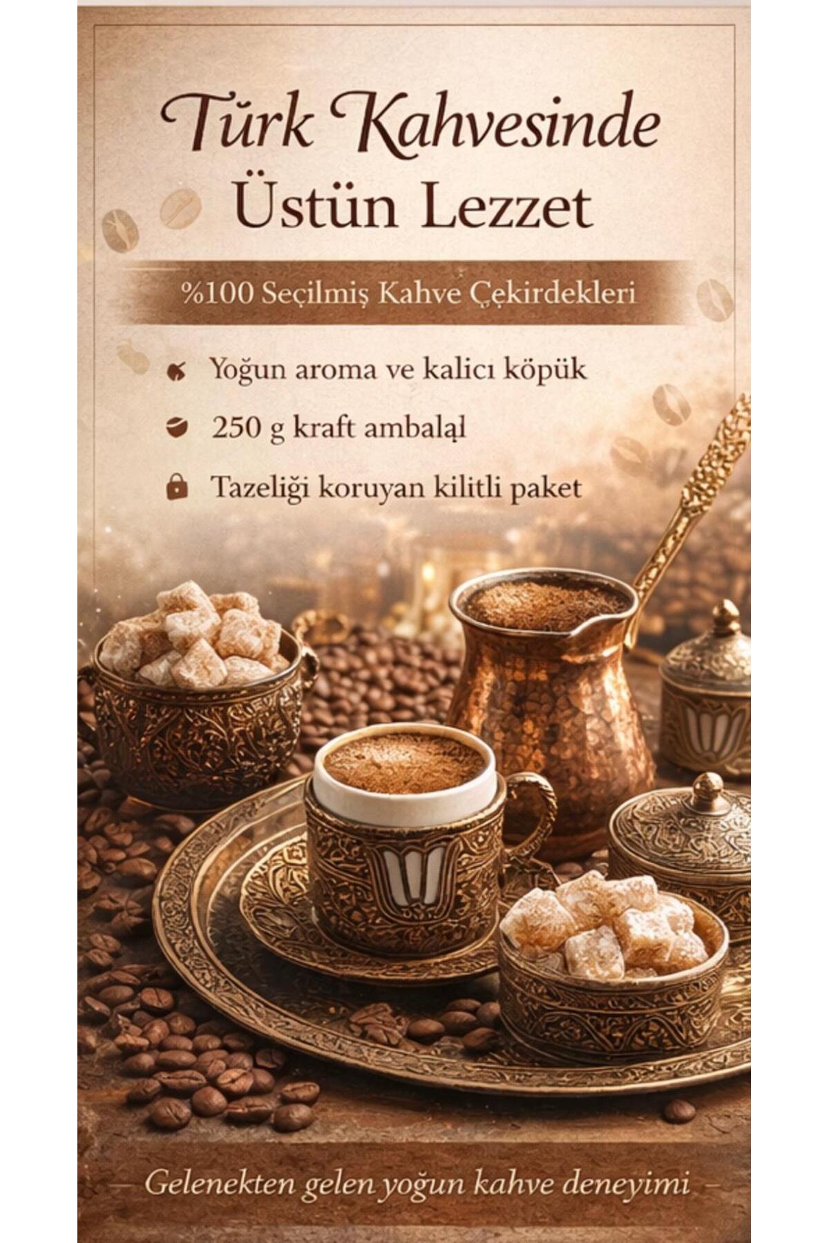 visera Türk Kahvesi 250GR - Görsel 3