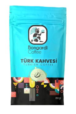 Bongardi Coffee 250 gr Bol Köpüklü Türk Kahvesi Orta Kavrulmuş Yumuşak İçimli