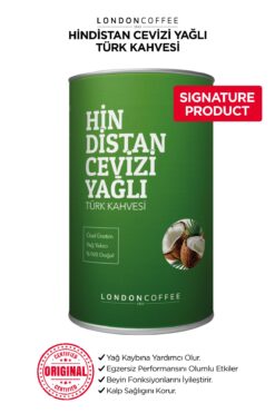 London Coffee Hindistan Cevizi Yağlı Türk Kahvesi %100 Doğal 250 gr