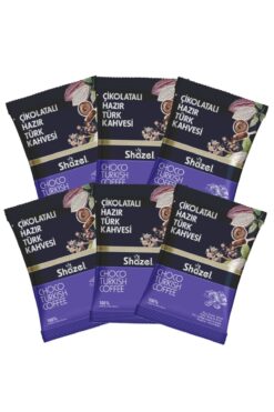 Shazel Çikolatalı Hazır Türk Kahvesi 100g X 6 Adet (AROMALI)