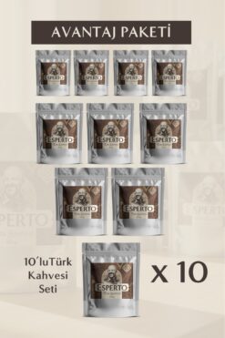 ESPERTO Dİ CAFFEE Türk Kahvesi 100gr x 10
