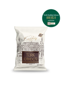 Tarihi Kadıköy Kahvesi Premium Türk Kahvesi Orta Kavrulmuş Taş değirmende Öğütülmüş 100 Gram