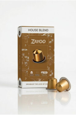 Zayoo Nespresso Uyumlu Alüminyum Kapsül - House Blend/Lungo 6 - 10 Kapsül