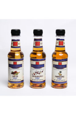 Simonelli Kahve ve Kokteyl Şurup Seti 3x250 ml – Chai Tea, Balkabağı baharatı, Anadolu Baharatı
