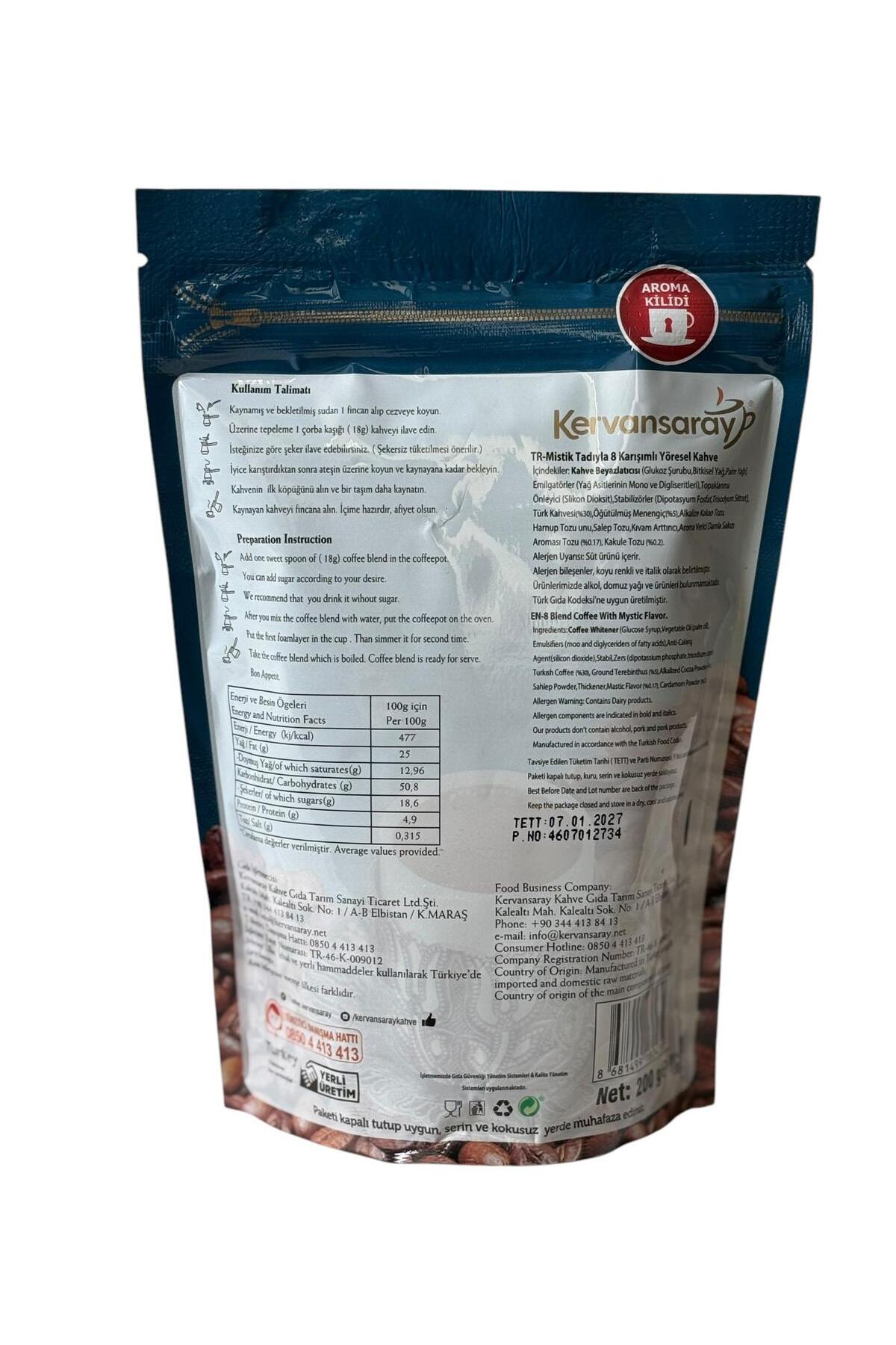 Kervansaray Kahve Kervansaray Osmanlı Dibek Kahvesi 200g - Görsel 2