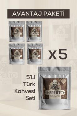 ESPERTO Dİ CAFFEE Türk Kahvesi 100g x5