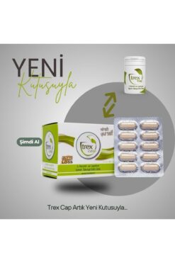 Trex Tea Trextea Trexcap 30 Günlük Kullanım Avantajlı Paket