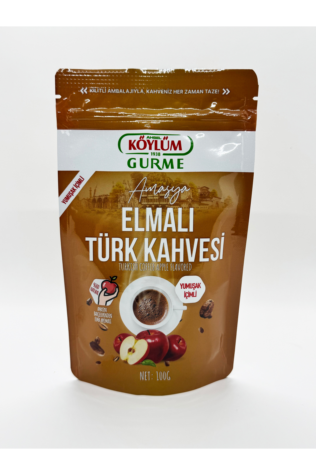 Köylüm Gurme Elmalı Türk Kahvesi (100 Gr) + Elma Çayı (275 Gr) - Görsel 3