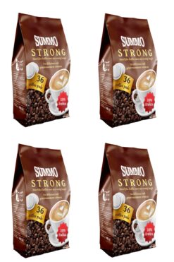 SUMMO Strong 144'lü Avantaj Paketi (36x4) Senseo Pod Coffee Pads Kahve Kapsülü