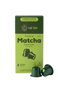 Mesh Nespresso Uyumlu Saf Matcha Kapsül 8'li - Premium Matcha Çayı