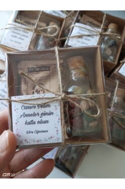 hediyeall FARKLI AVM Öğretmenden Veliye Anneler Günü Hediyesi Kahve ve Çikolata (25 ADET)