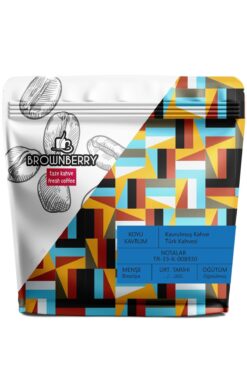 Brownberry Kuru Kahve Öğütülmüş -Arabica (Türk Kahvesi) Koyu Kavurma ( Bold Roast) - 250 Gr