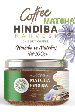 anadolu'nun özü organik üretim MATCHA YEŞİL ÇAY VE KARAHİNDİBA İÇEREN KAHVE