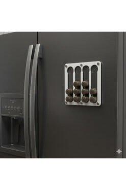 TREND Tchibo Uyumlu Beyaz Kapsül Kahve Standı (MIKNATISLI, 16 KAPSÜL KAPASİTELİ)