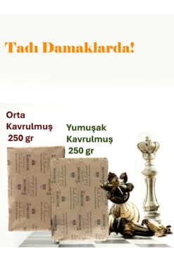 KuruKahveci Ömer Efendi Tadı Damaklarda! Taze Çekilmiş Türk Kahvesi Seti 2 x 250 gr (Toplam 500 gr)