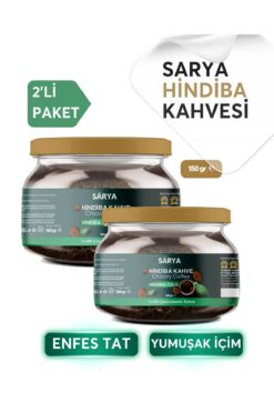SARYA 2 Adet Hindiba Kahve 2x 150 Gr 2 Adet Hindiba kahve