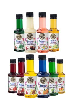 Addis Ababa Coffee 10'lu Yüksek Aromalı Kahve Şurubu( 10 Adet X 200 Ml)