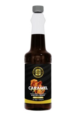 By Tüfekçi Karamel Karamel Kokteyl Ve Kahve Şurubu Yeni Formül Yüksek Aroma 750 Ml