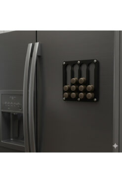 TREND Tchibo Uyumlu Siyah Kapsül Kahve Standı (MIKNATISLI, 16 KAPSÜL KAPASİTELİ)