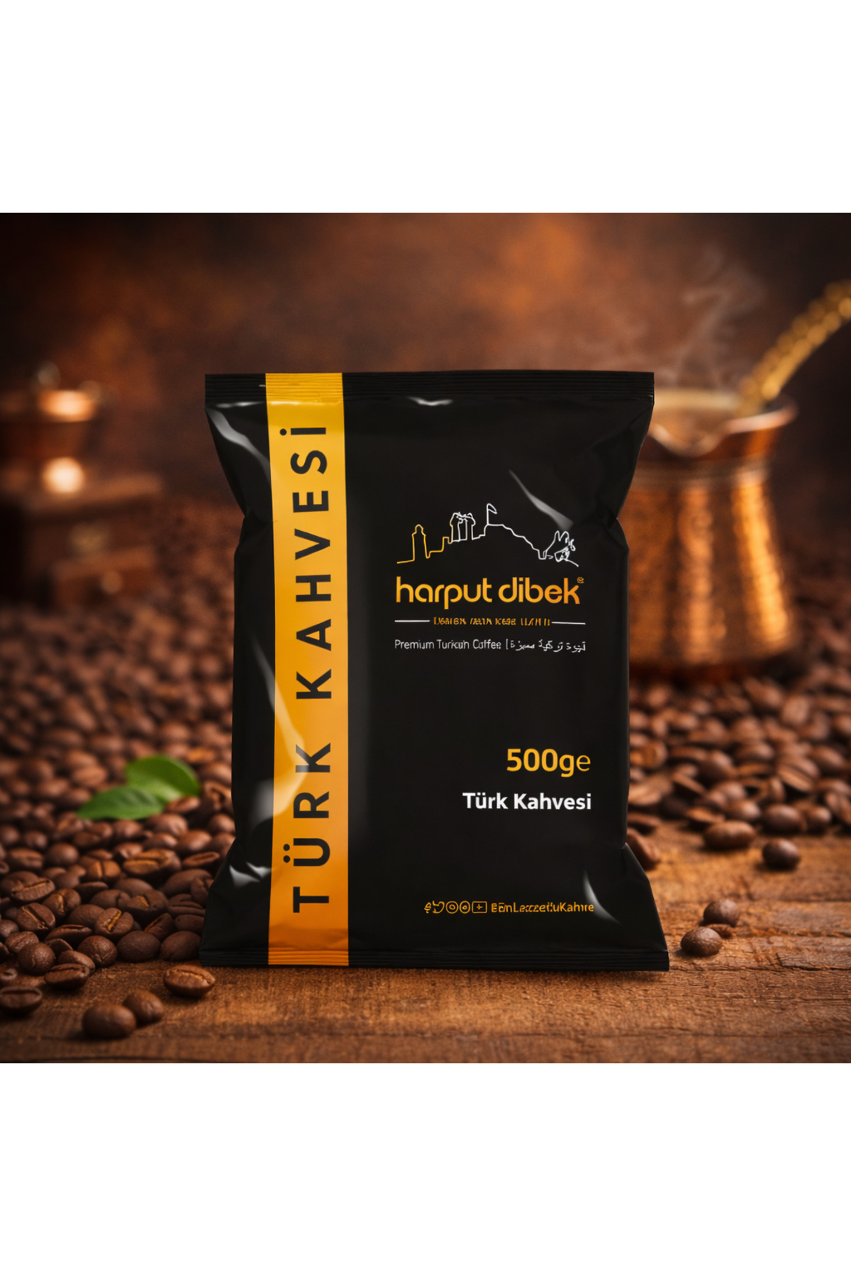 HarputKahve Türk Kahvesi 500g (Folyo Ambalaj) - Görsel 2