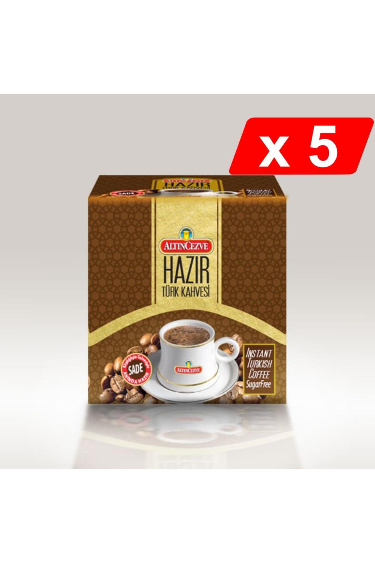 Altıncezve Hazır Türk Kahvesi Sade (20 Adet x 7 Gr) x 5 Paket