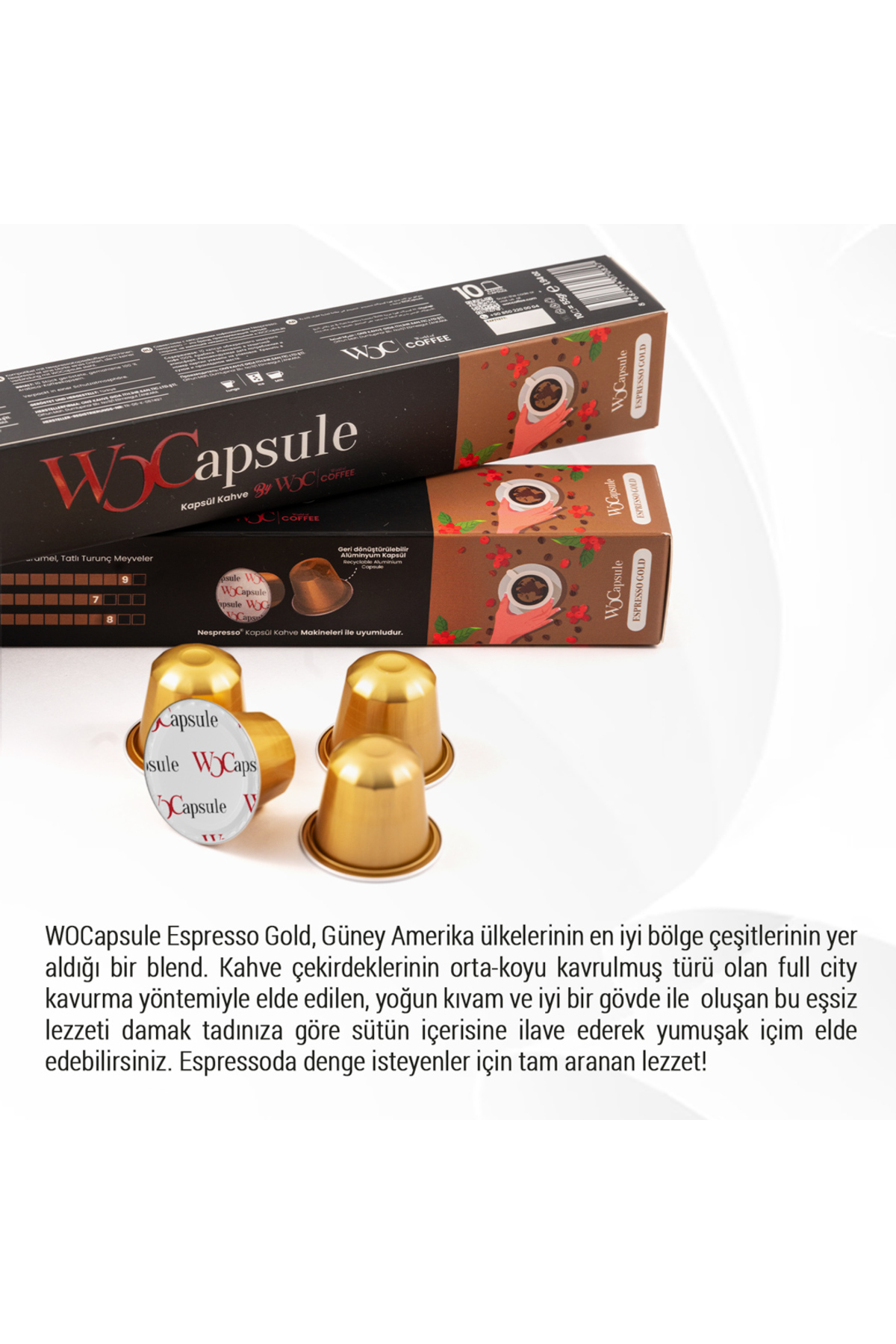 WOC COFFEE WOCapsule Nespresso Uyumlu Kapsül Kahve 60'li Tanışma Paketi - Görsel 3