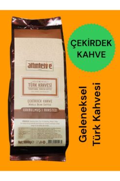 Altıntelve TÜRK KAHVESİ ÇEKİRDEK ORTA KAVRULMUŞ 1000 Gr
