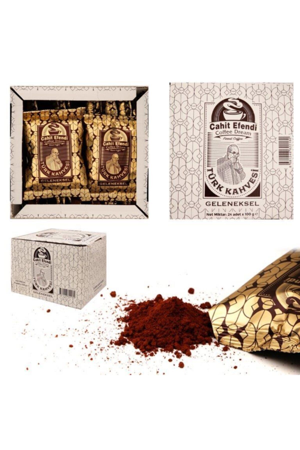 Cahit Efendi Türk Kahvesi 100 Gr. 24'lü Koli