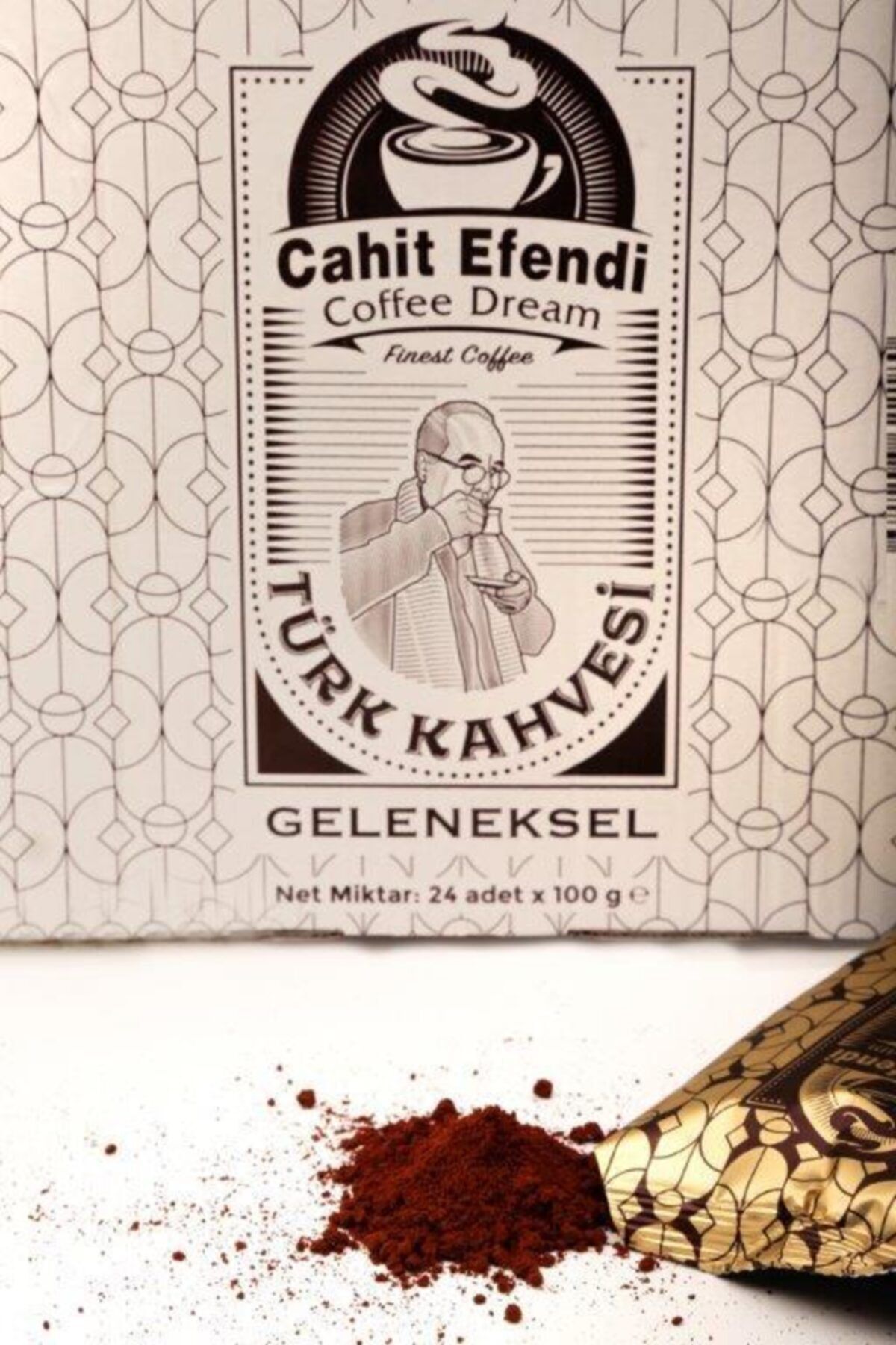 Cahit Efendi Türk Kahvesi 100 Gr. 24'lü Koli - Görsel 3