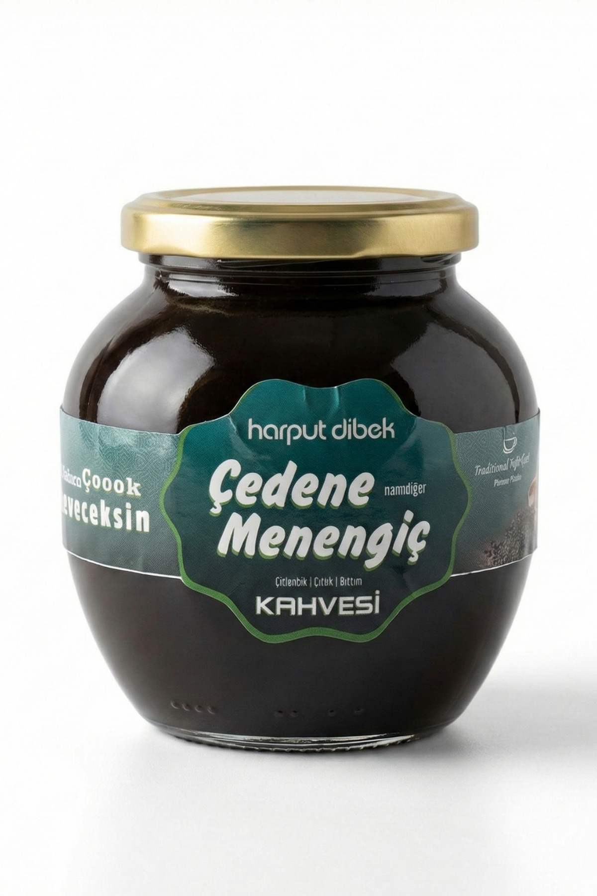 HARPUT DİBEK Sıvı Çedene (Menengiç Kahvesi) 400g (Cam Şişe Macun)