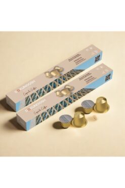 Dokunoosh Nespresso @ %100 uyum Garantisi , Aluminium Kapsül Kahve 2 li Set - Premium roast (karamel aromalı)