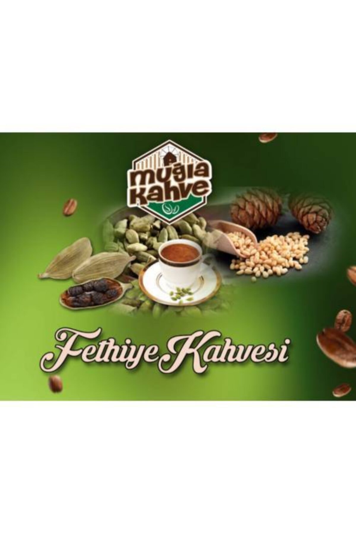 Muğla kahve Fethiye Kahvesi, Çam Fıstığı Ve Kakuleli Özel Fethiye Kahvesi 250gr. - Görsel 2