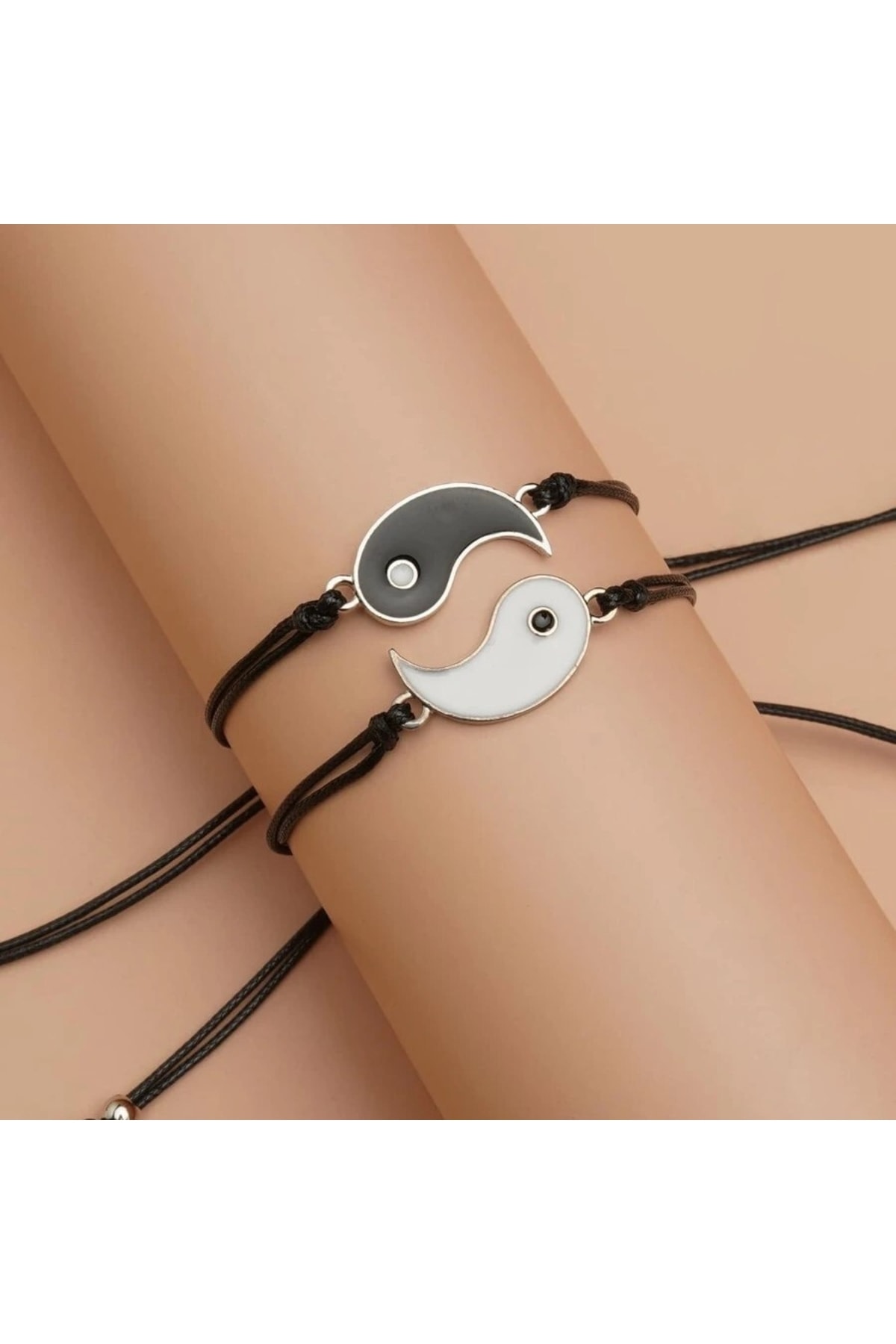Dream Butik 2li Çift Bilekliği Yin Yang Arkadaşlık Best Friends Bileklik - Görsel 2
