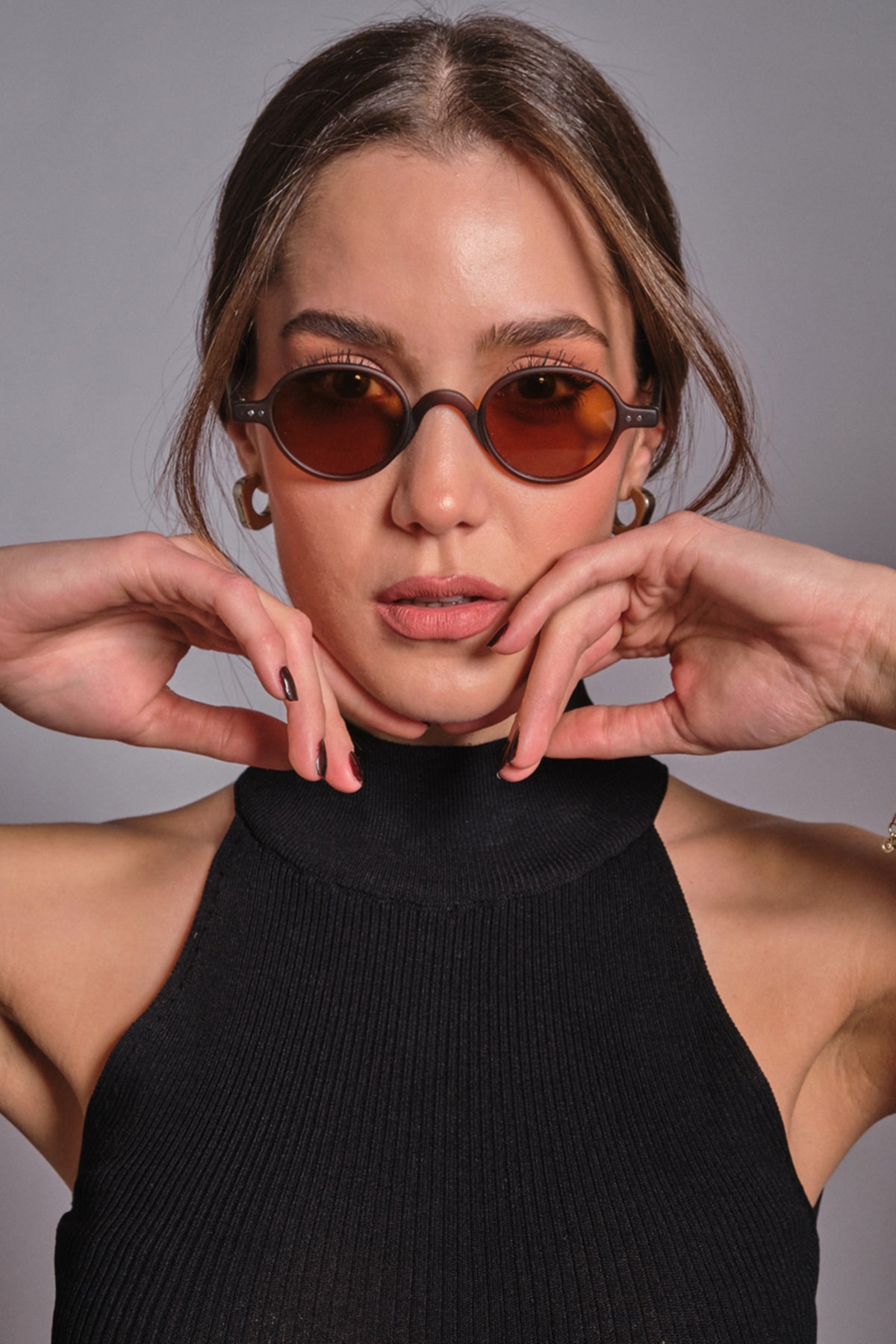 Monvago Mv 001008-1 Kahverengi Unisex Güneş Gözlüğü - Görsel 2