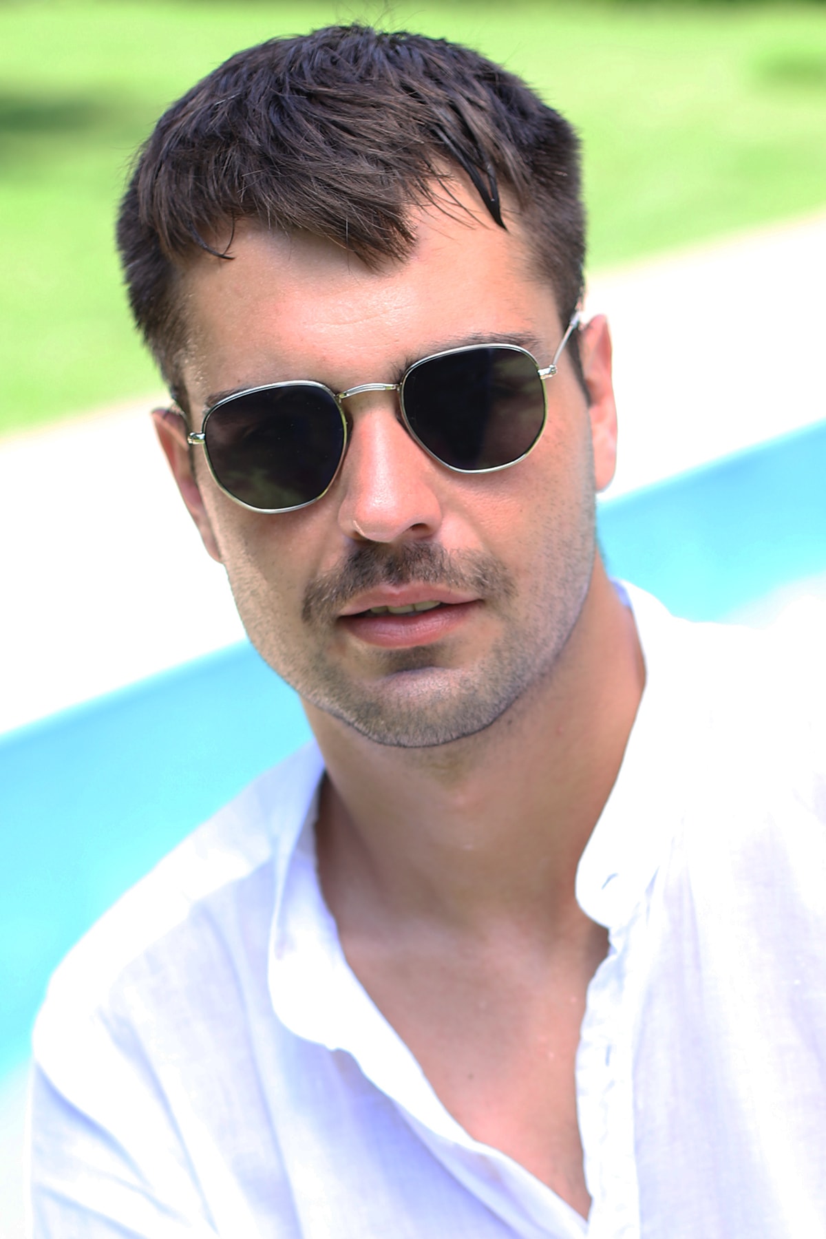 By Harmony Bh 3548 Gümüş Siyah Unisex Güneş Gözlüğü - Görsel 2