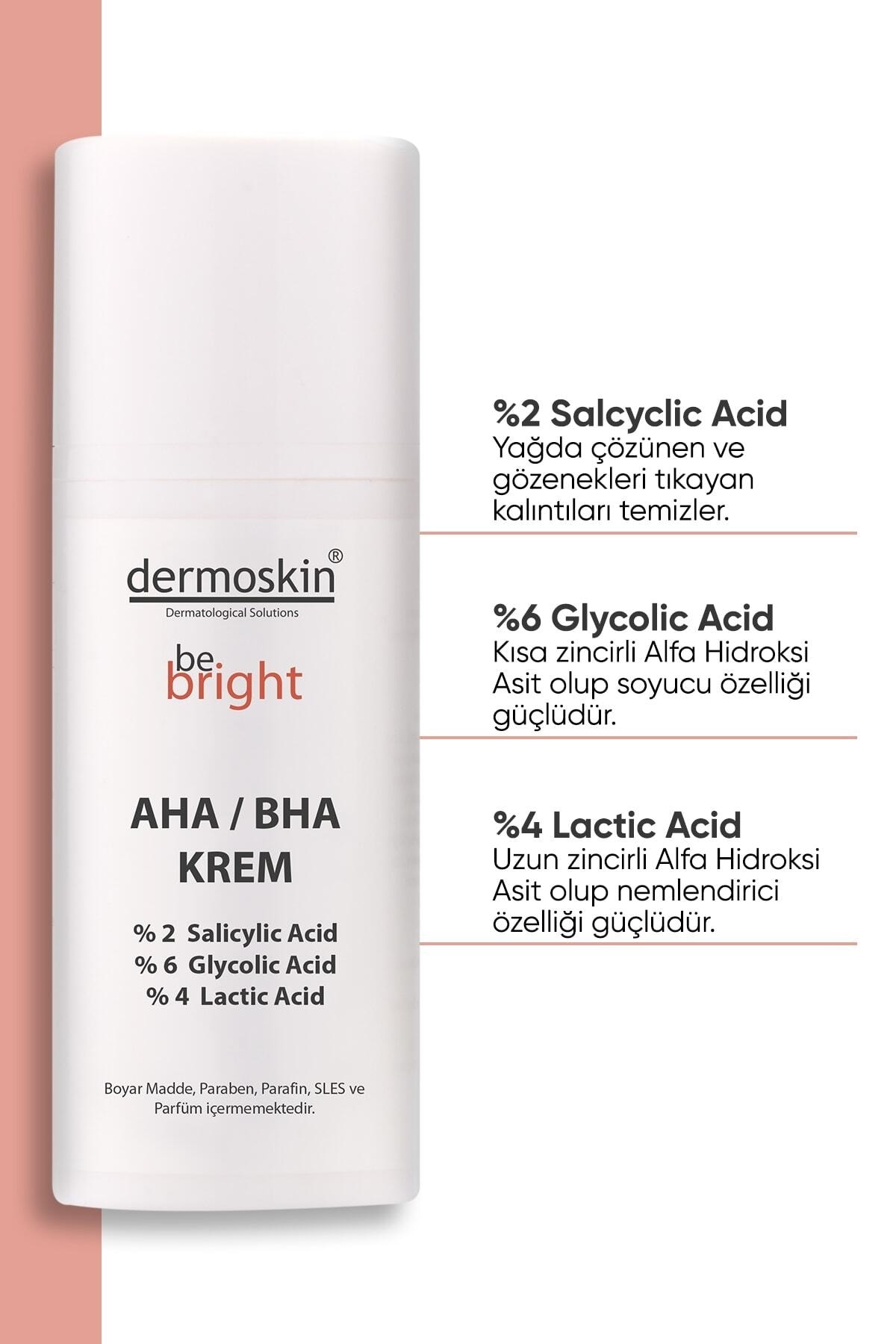 Dermoskin Be Bright Aha/bha Cream 33 Ml - Görsel 2