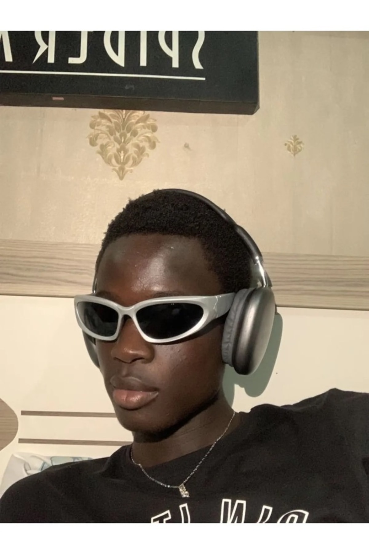 LOOKUP Güneş Gözlüğü Unisex Erkek Kadın Uv400 Ce Ibareli Uzay Tekno Spor Yeni Sezon Gözlük Eyewear - Görsel 2