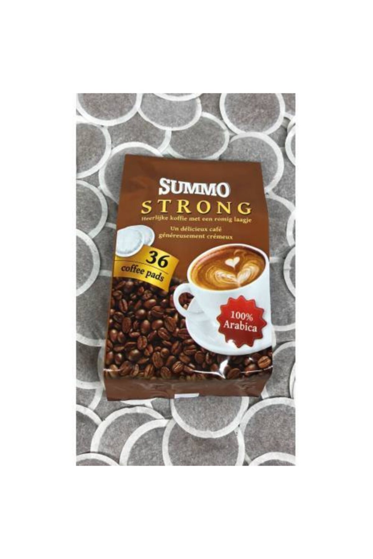 SUMMO Strong 144'lü Avantaj Paketi (36x4) Senseo Pod Coffee Pads Kahve Kapsülü - Görsel 2