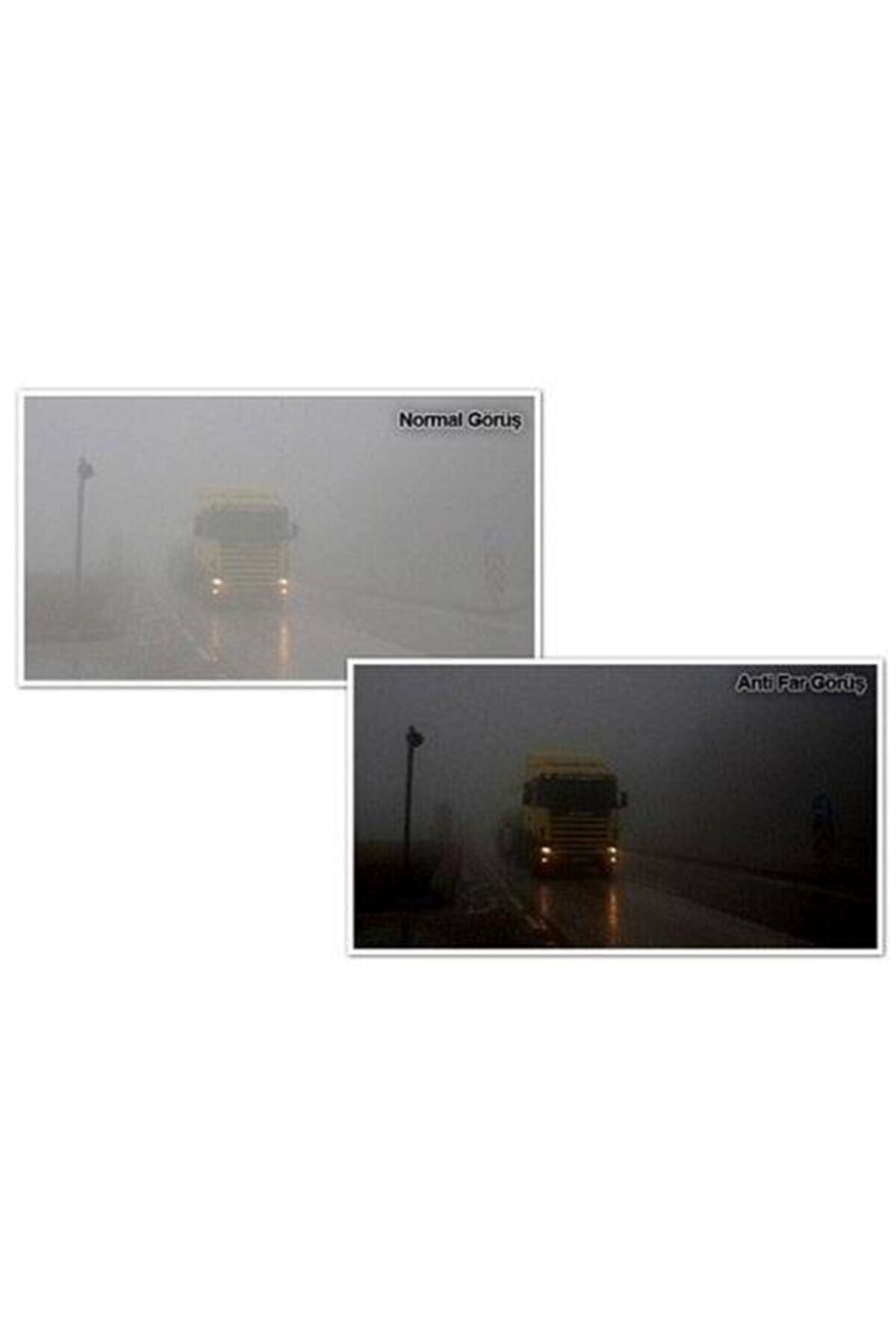 YFHOME Metal Çerçeveli Anti Far Gece Görüş Güneş Işık Engelleyeci Gözlük - Görsel 2