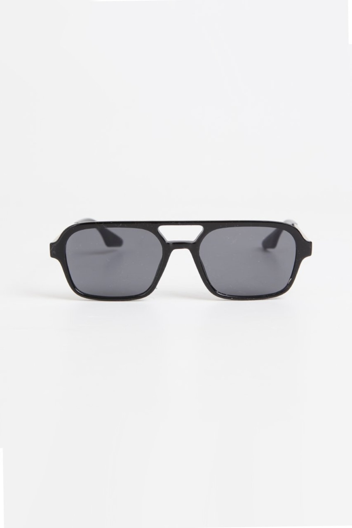 Kapin Etnia Dikdörtgen Güneş Gözlüğü - Siyah Cam - Görsel 2