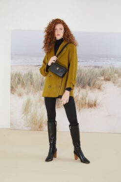 Pierre Cardin Siyah Floater Kadın Omuz Çantası 05PO22K1587