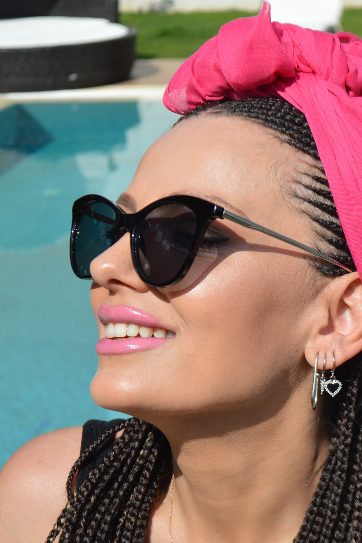 By Harmony Kadın Siyah Güneş Gözlüğü BH 19772 - Görsel 3