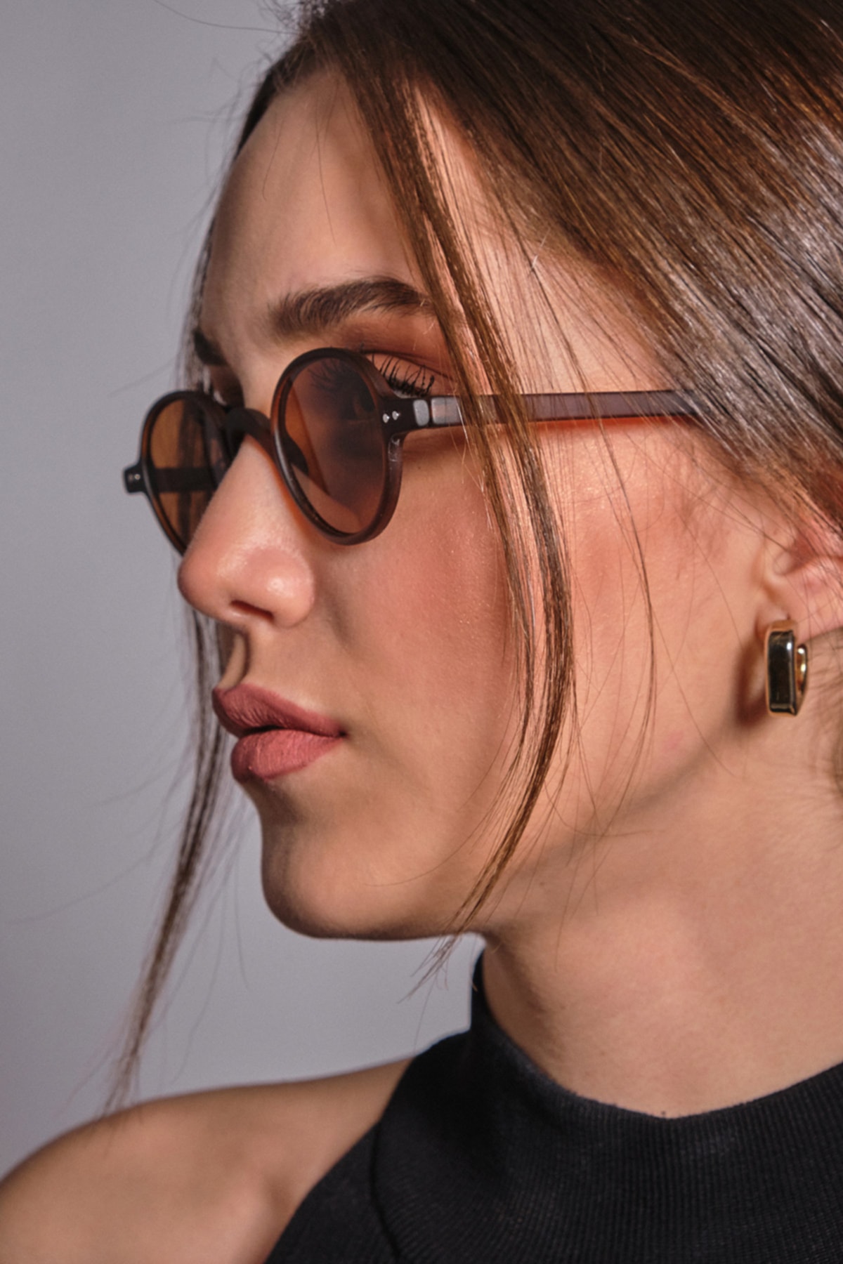 Monvago Mv 001008-1 Kahverengi Unisex Güneş Gözlüğü - Görsel 3