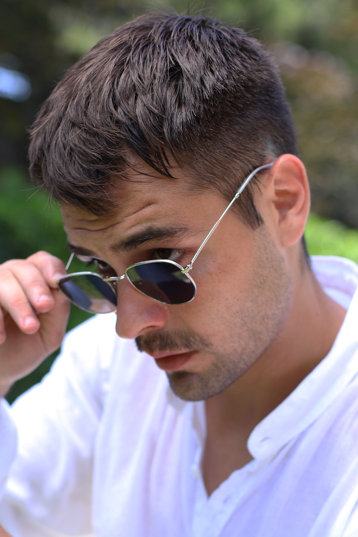 By Harmony Bh 3548 Gümüş Siyah Unisex Güneş Gözlüğü - Görsel 3