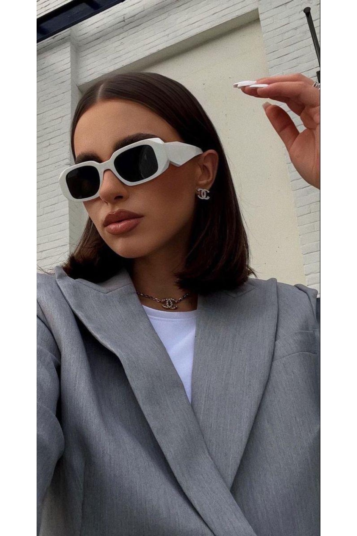 Goldmine Unisex Pearl Güneş Gözlüğü - Görsel 3