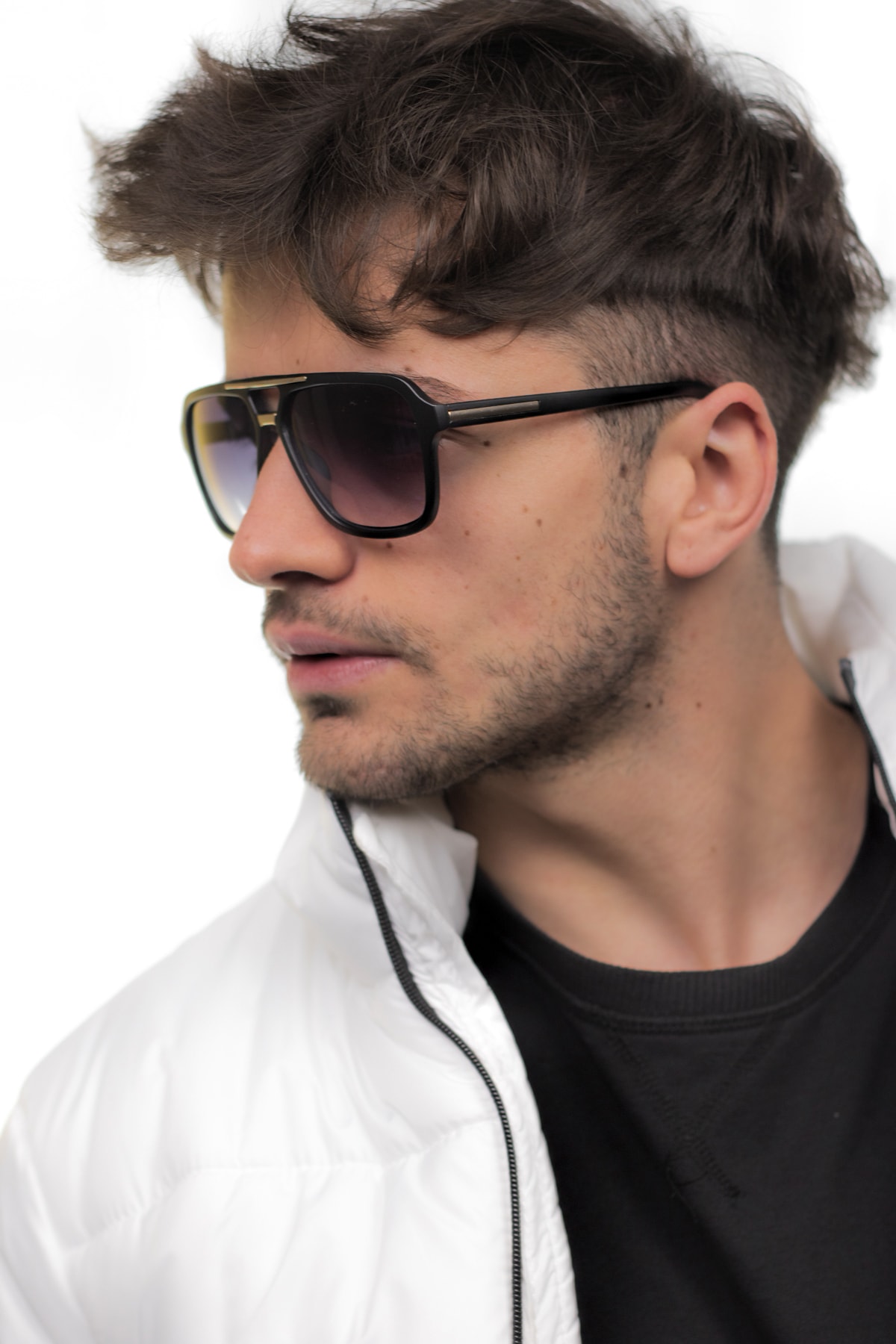 LUNOX Mordor Uv Korumalı Degrade Siyah Unisex Güneş Gözlüğü - Görsel 3